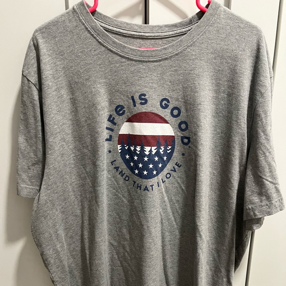 Life is Good T-Shirt "Land that I Love"